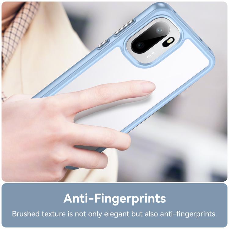 For OnePlus Ace 6 5G Colorful Series Acrylic Hybrid TPU Phone Case
