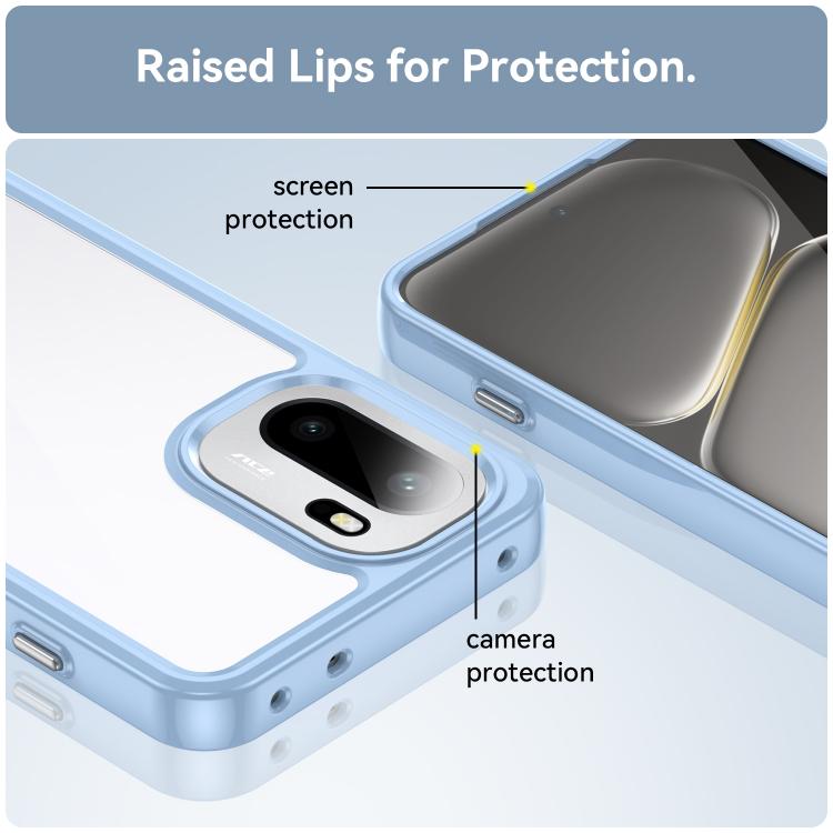 For OnePlus Ace 6 5G Colorful Series Acrylic Hybrid TPU Phone Case