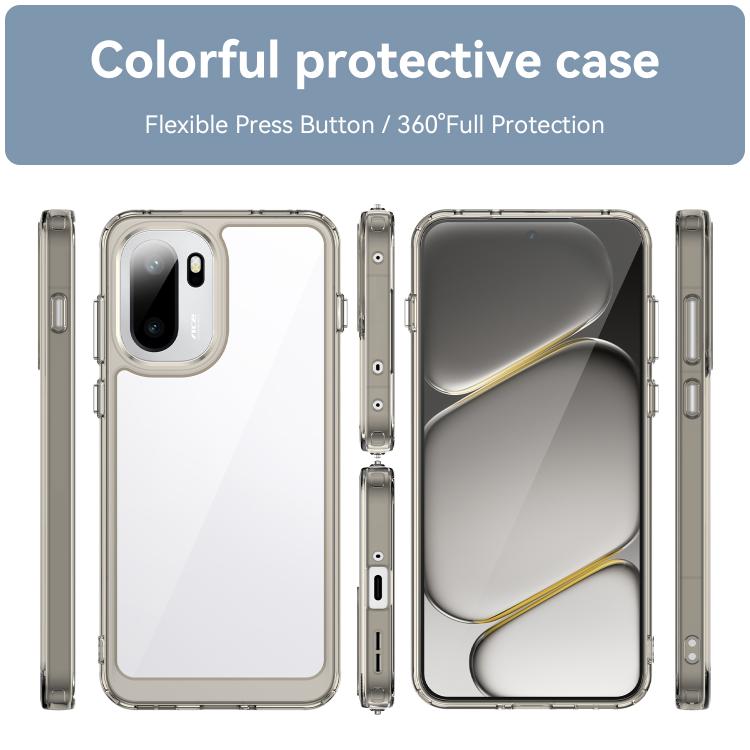 For OnePlus Ace 6 5G Colorful Series Acrylic Hybrid TPU Phone Case