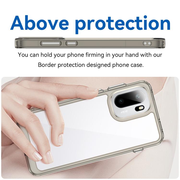 For OnePlus Ace 6 5G Colorful Series Acrylic Hybrid TPU Phone Case
