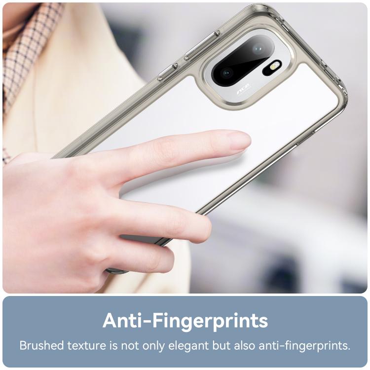 For OnePlus Ace 6 5G Colorful Series Acrylic Hybrid TPU Phone Case