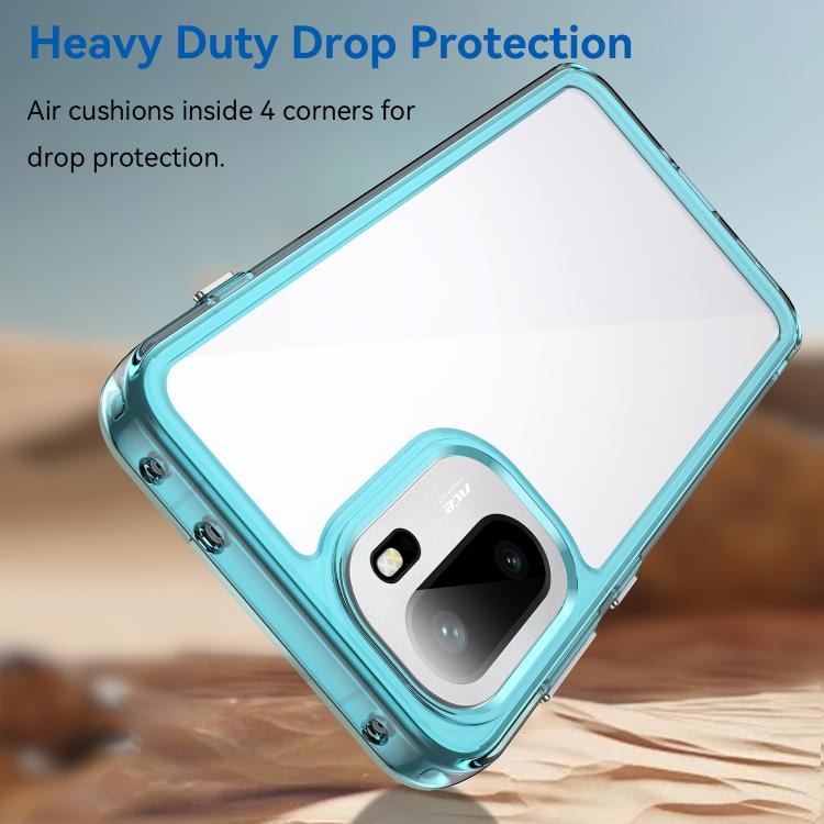For OnePlus Ace 6 5G Colorful Series Acrylic Hybrid TPU Phone Case
