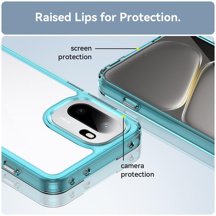 For OnePlus Ace 6 5G Colorful Series Acrylic Hybrid TPU Phone Case