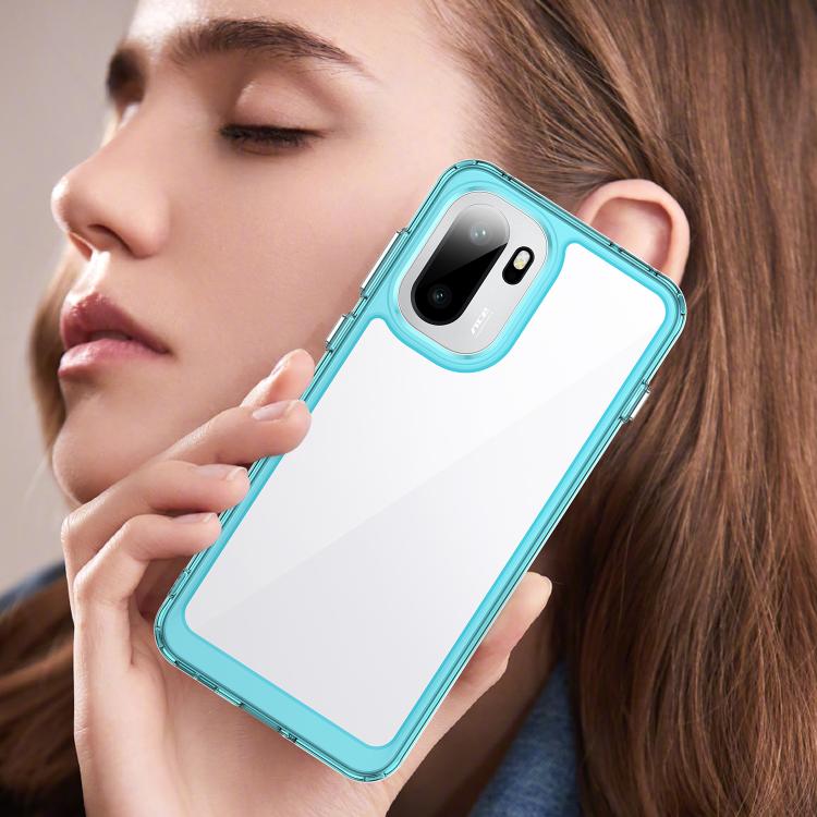 For OnePlus Ace 6 5G Colorful Series Acrylic Hybrid TPU Phone Case