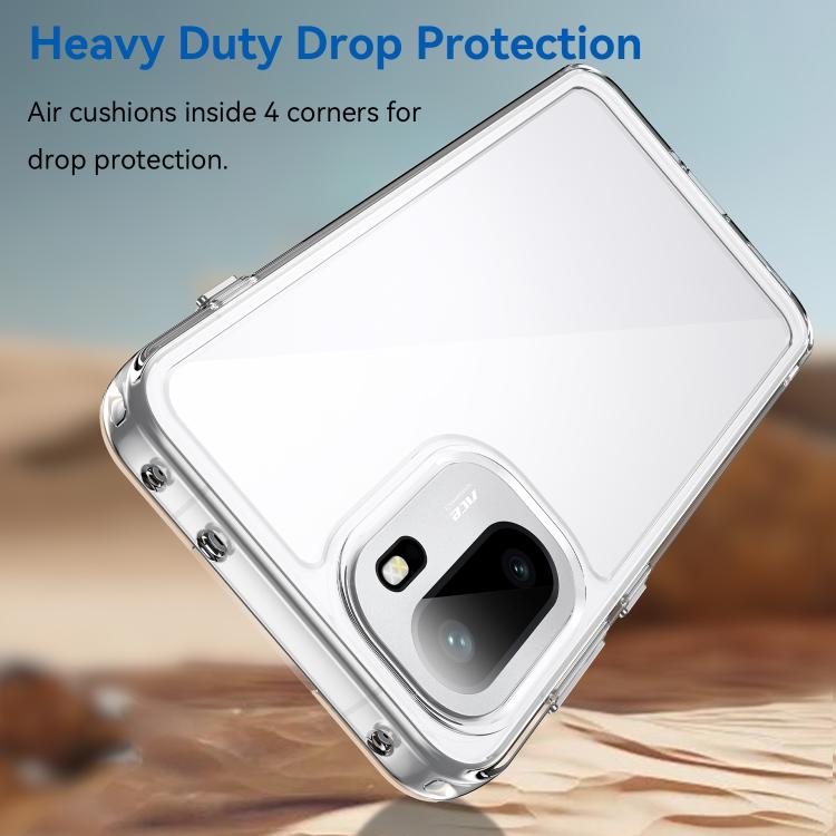 For OnePlus Ace 6 5G Colorful Series Acrylic Hybrid TPU Phone Case