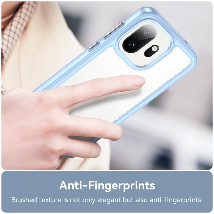 For OnePlus 15T Colorful Series Acrylic Hybrid TPU Phone Case