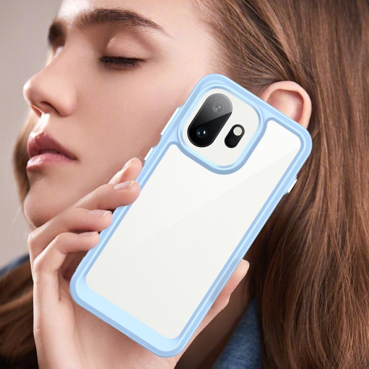 For OnePlus 15T Colorful Series Acrylic Hybrid TPU Phone Case