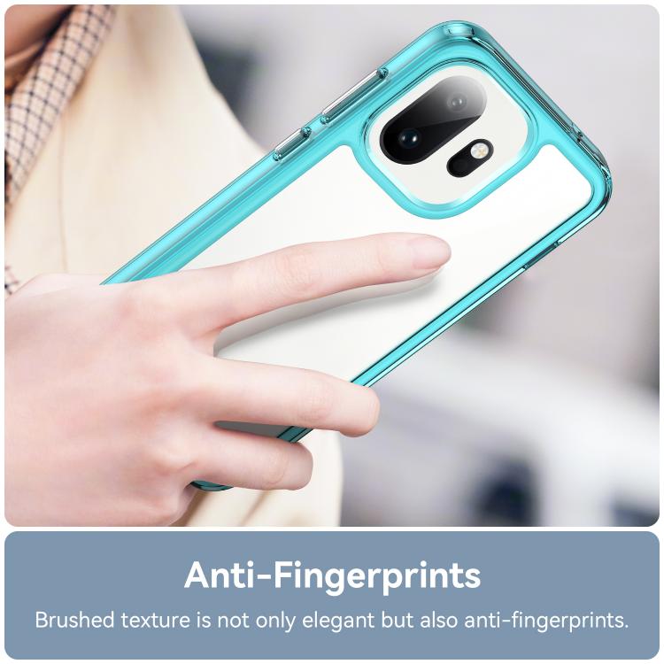 For OnePlus 15T Colorful Series Acrylic Hybrid TPU Phone Case