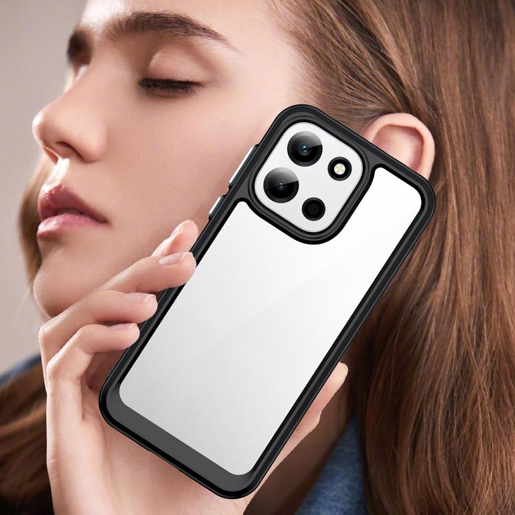 For OnePlus Nord 6 5G Colorful Series Acrylic Hybrid TPU Phone Case