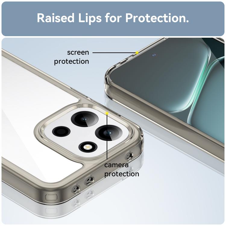 For OnePlus Nord 6 5G Colorful Series Acrylic Hybrid TPU Phone Case