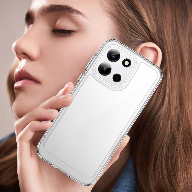 For OnePlus Nord 6 5G Colorful Series Acrylic Hybrid TPU Phone Case