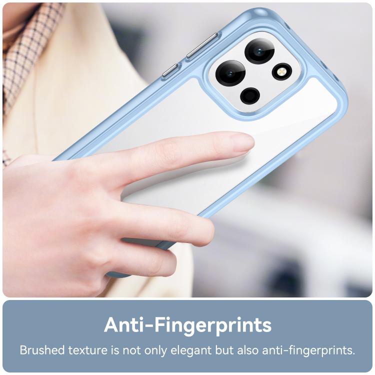 For OnePlus Turbo 6 Colorful Series Acrylic Hybrid TPU Phone Case