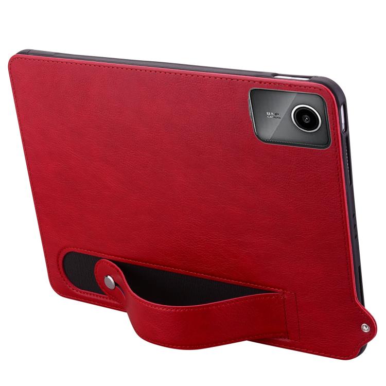 For Lenovo Xiaoxin Pad 11 2025 TPU Leather Back Tablet Case with Wristband