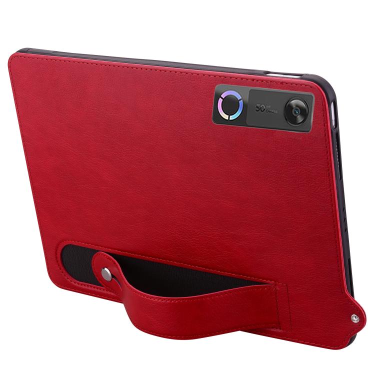 For Lenovo Legion Y700 Gen 5 TPU Leather Back Tablet Case with Wristband