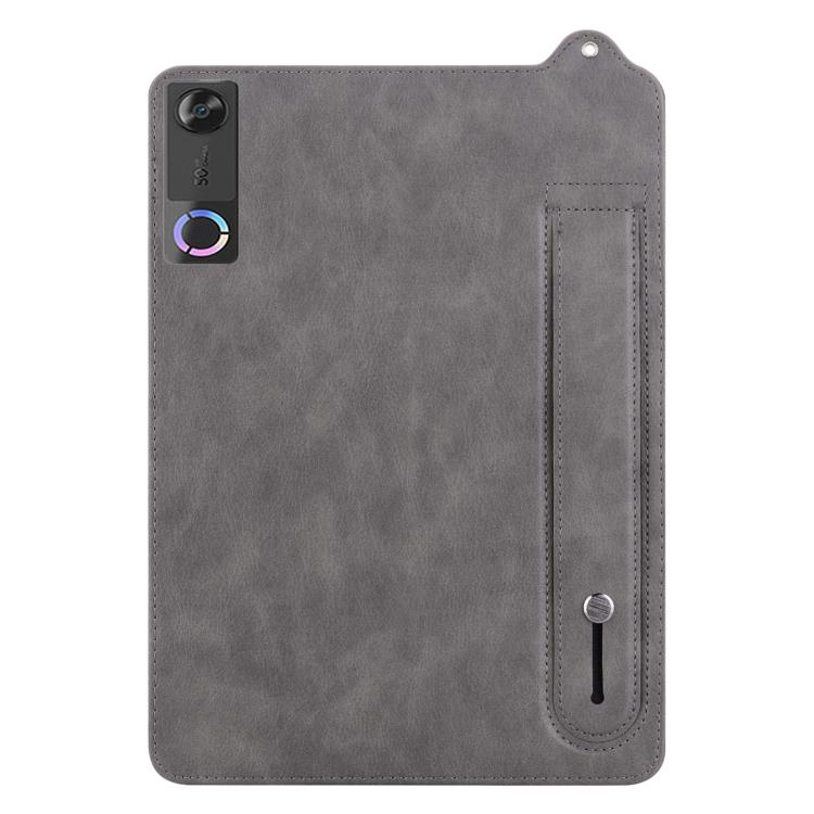 For Lenovo Legion Y700 Gen 5 TPU Leather Back Tablet Case with Wristband