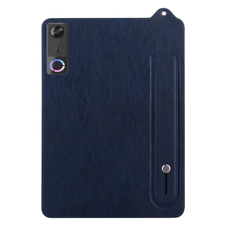For Lenovo Legion Y700 Gen 5 TPU Leather Back Tablet Case with Wristband