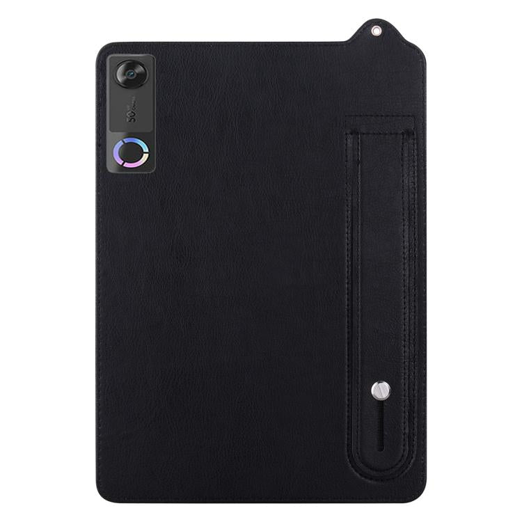 For Lenovo Legion Y700 Gen 5 TPU Leather Back Tablet Case with Wristband