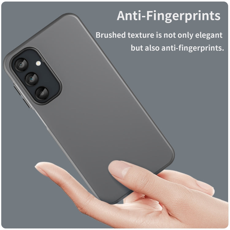 For Samsung Galaxy A16 4G Frosted Translucent TPU Hybrid PC Full Coverage Phone Case