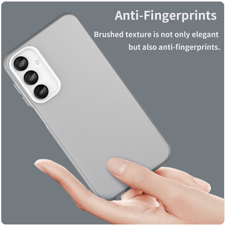 For Samsung Galaxy A16 4G Frosted Translucent TPU Hybrid PC Full Coverage Phone Case