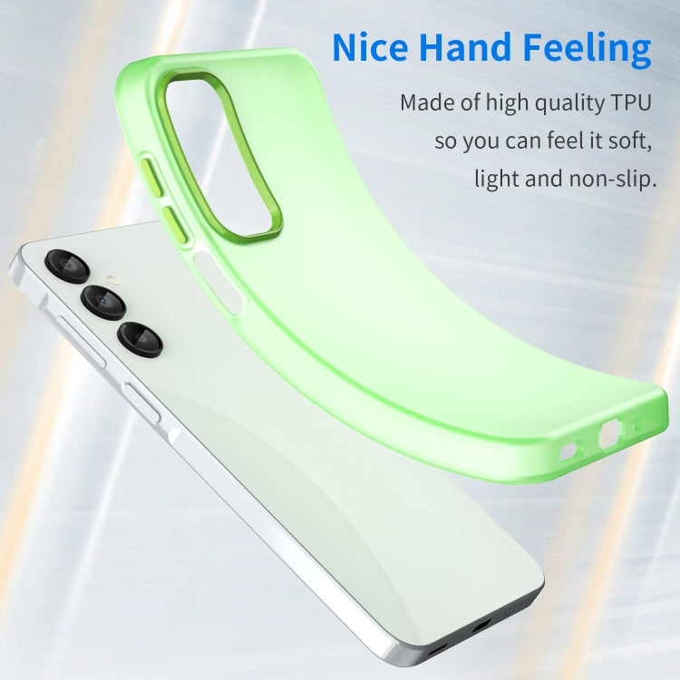 For Samsung Galaxy A16 4G Frosted Translucent TPU Hybrid PC Full Coverage Phone Case