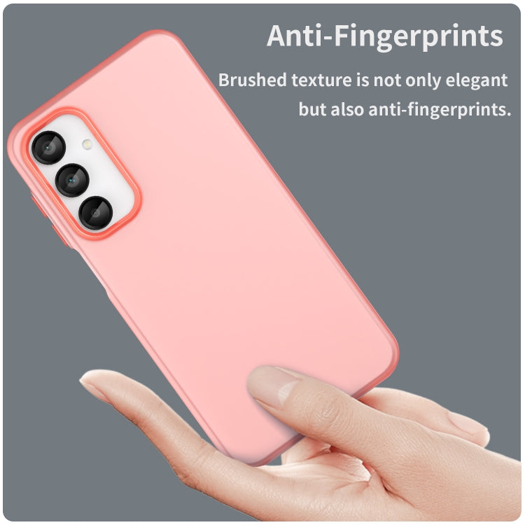 For Samsung Galaxy A16 4G Frosted Translucent TPU Hybrid PC Full Coverage Phone Case