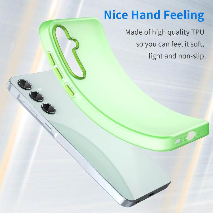 For Samsung Galaxy A35 5G Frosted Translucent TPU Hybrid PC Full Coverage Phone Case
