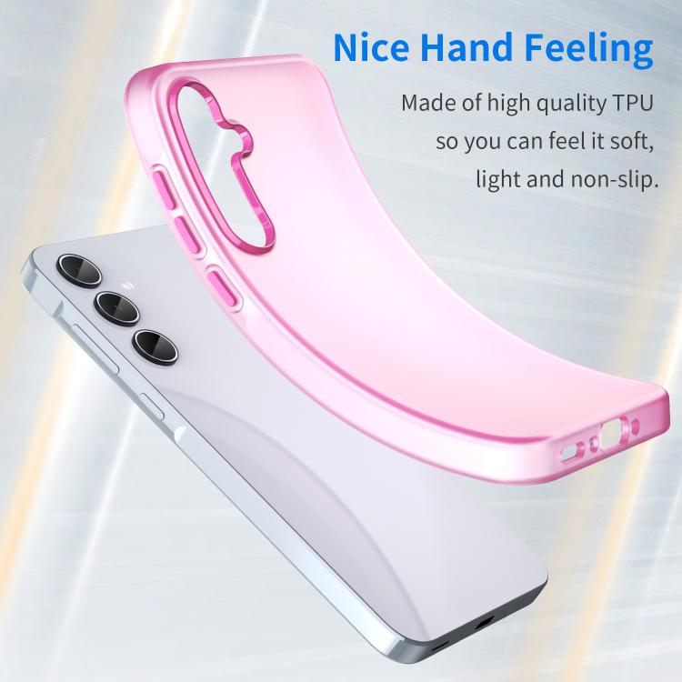 For Samsung Galaxy A35 5G Frosted Translucent TPU Hybrid PC Full Coverage Phone Case