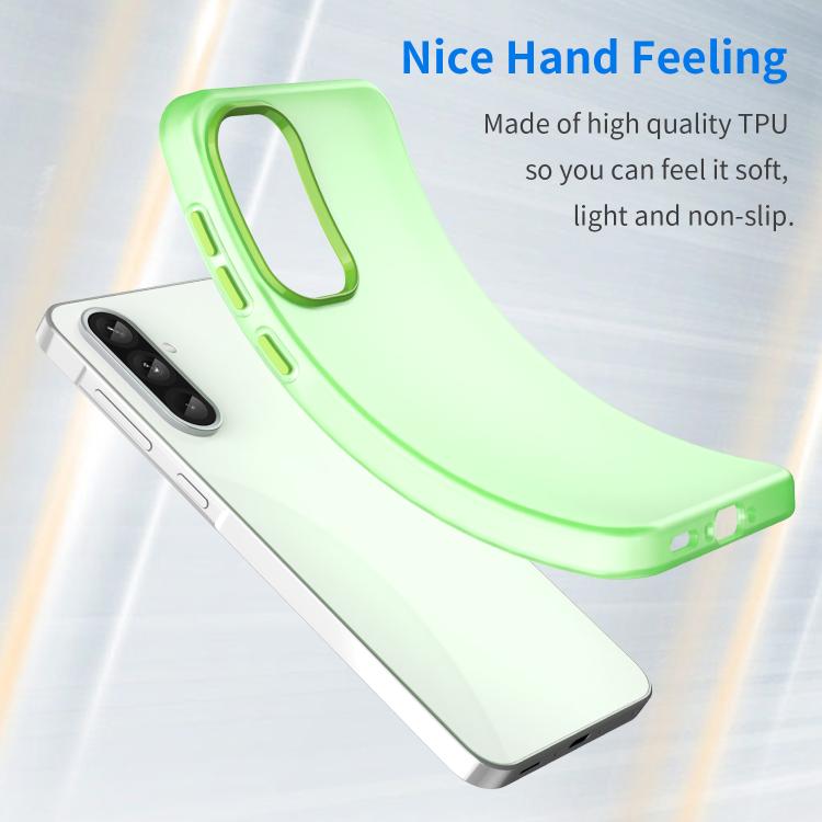For Samsung Galaxy A56 5G Frosted Translucent TPU Hybrid PC Full Coverage Phone Case