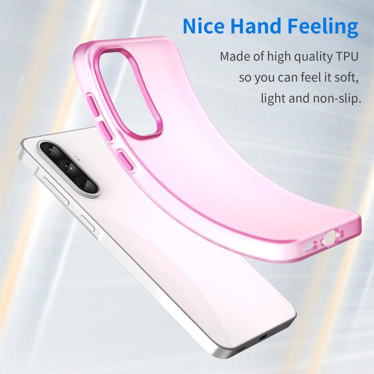 For Samsung Galaxy A56 5G Frosted Translucent TPU Hybrid PC Full Coverage Phone Case