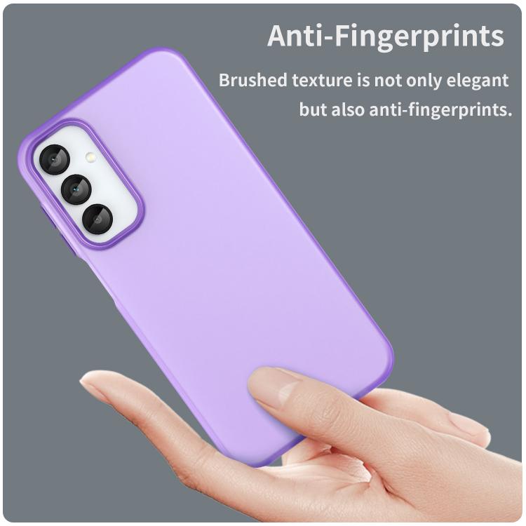 For Samsung Galaxy A15 4G Frosted Translucent TPU Hybrid PC Full Coverage Phone Case