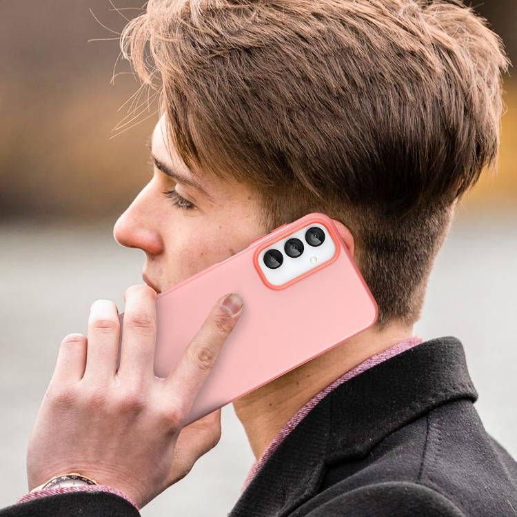 For Samsung Galaxy A15 4G Frosted Translucent TPU Hybrid PC Full Coverage Phone Case