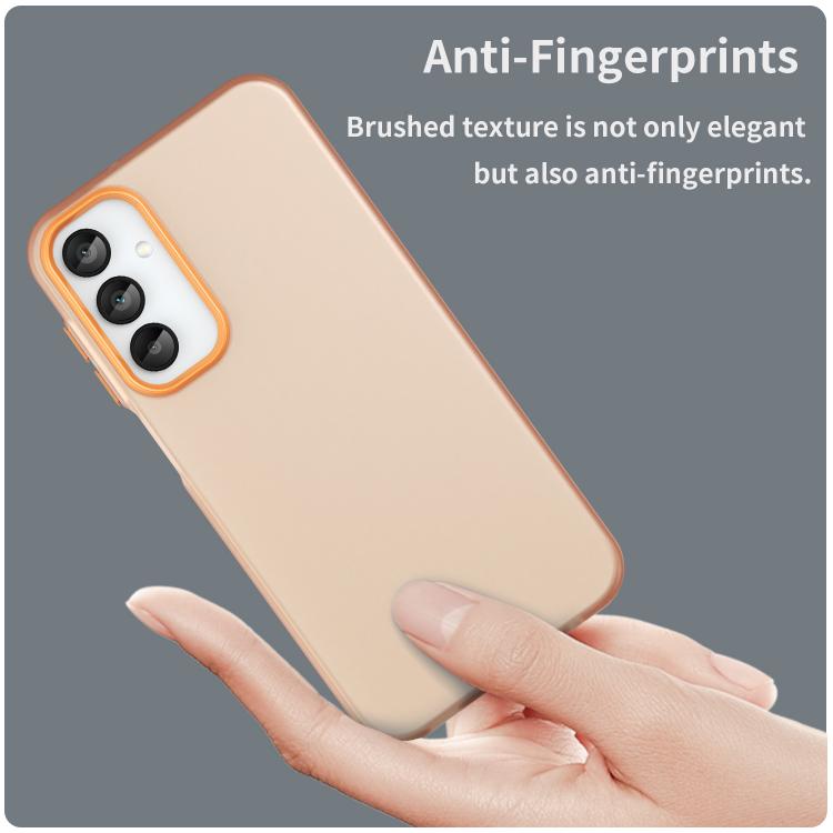 For Samsung Galaxy A15 4G Frosted Translucent TPU Hybrid PC Full Coverage Phone Case