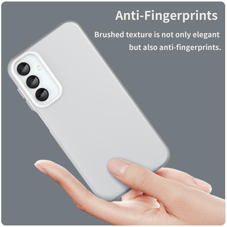 For Samsung Galaxy A15 5G Frosted Translucent TPU Hybrid PC Full Coverage Phone Case