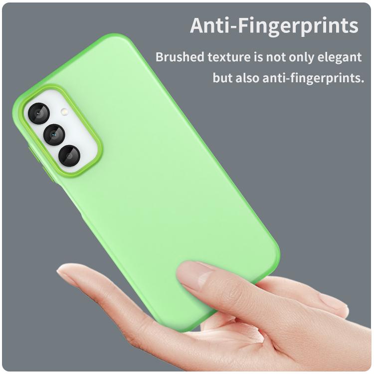 For Samsung Galaxy A15 5G Frosted Translucent TPU Hybrid PC Full Coverage Phone Case