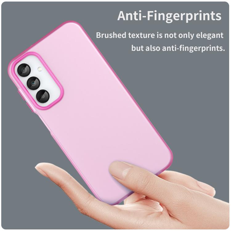 For Samsung Galaxy A15 5G Frosted Translucent TPU Hybrid PC Full Coverage Phone Case