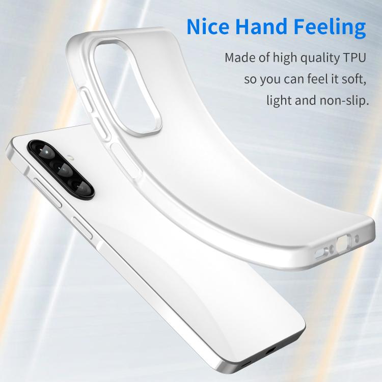 For Samsung Galaxy A26 5G Frosted Translucent TPU Hybrid PC Full Coverage Phone Case