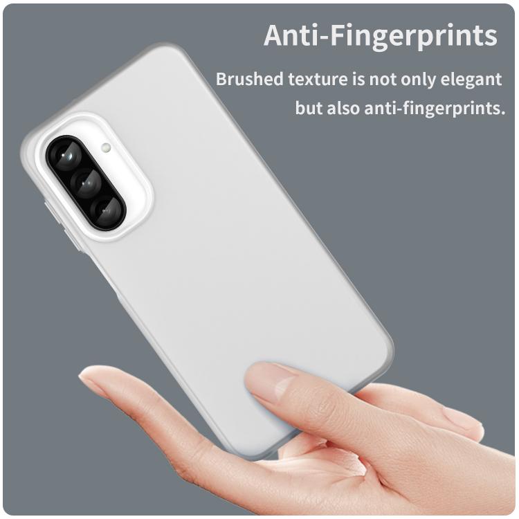 For Samsung Galaxy A26 5G Frosted Translucent TPU Hybrid PC Full Coverage Phone Case