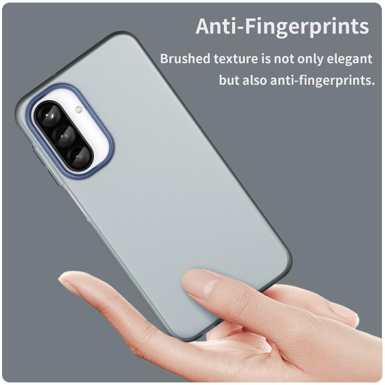 For Samsung Galaxy A26 5G Frosted Translucent TPU Hybrid PC Full Coverage Phone Case