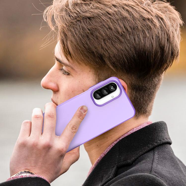 For Samsung Galaxy A26 5G Frosted Translucent TPU Hybrid PC Full Coverage Phone Case