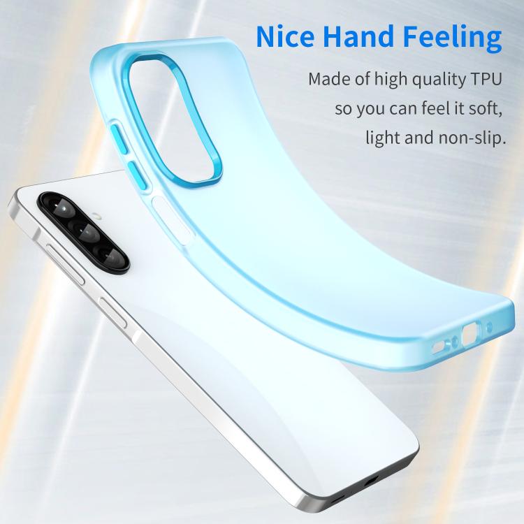 For Samsung Galaxy A26 5G Frosted Translucent TPU Hybrid PC Full Coverage Phone Case