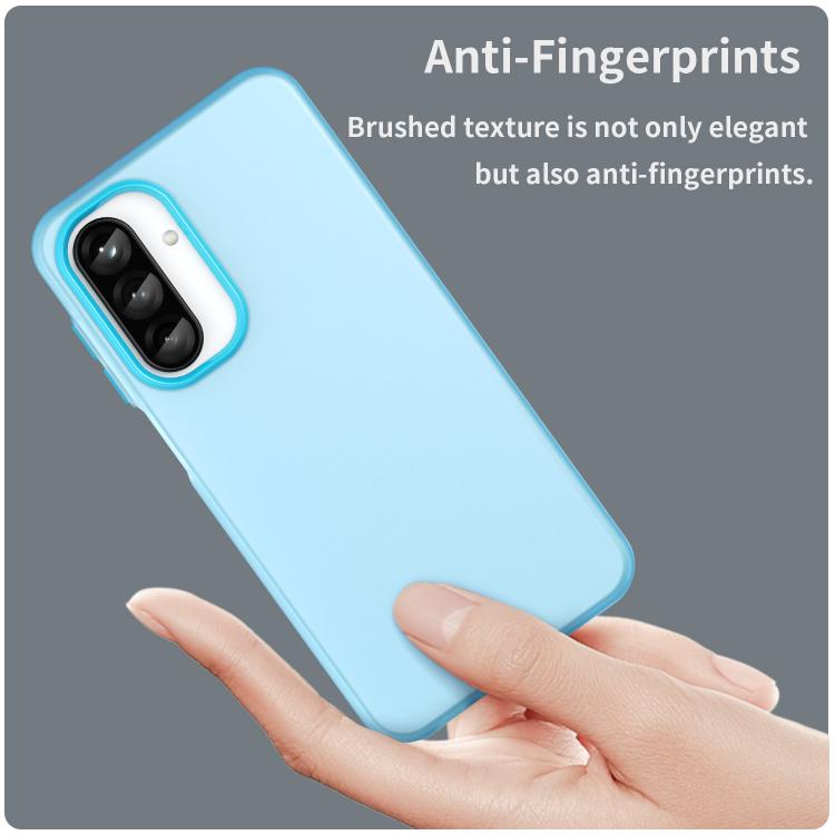 For Samsung Galaxy A26 5G Frosted Translucent TPU Hybrid PC Full Coverage Phone Case