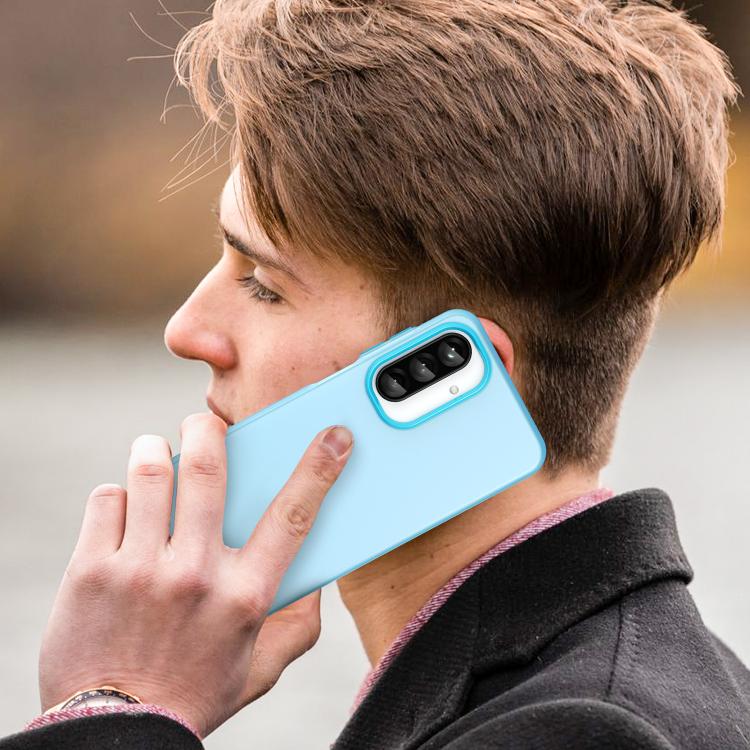 For Samsung Galaxy A26 5G Frosted Translucent TPU Hybrid PC Full Coverage Phone Case