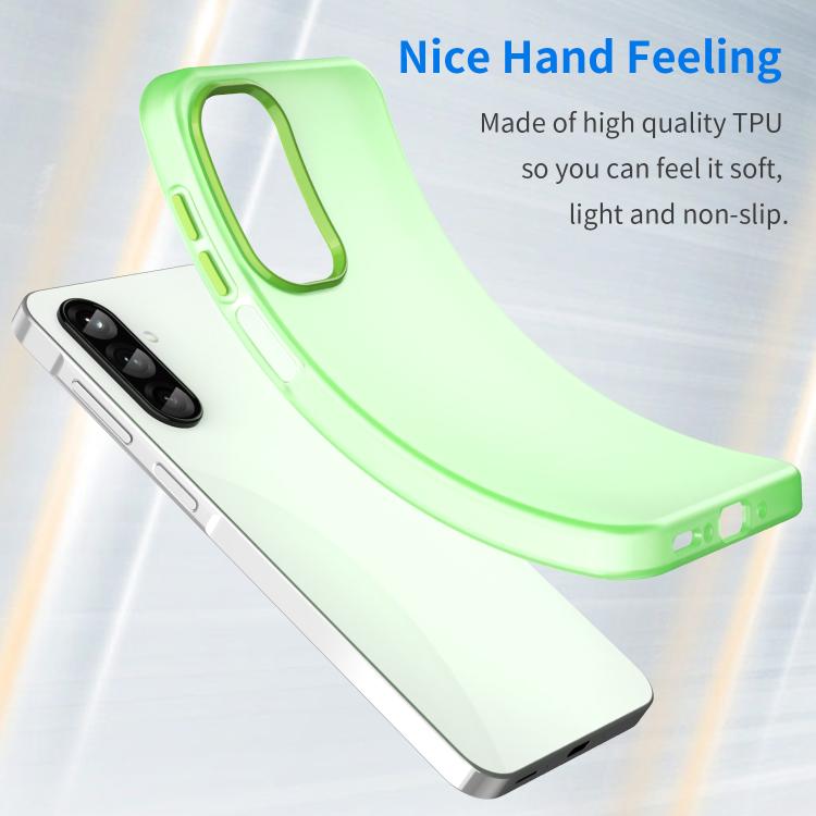 For Samsung Galaxy A26 5G Frosted Translucent TPU Hybrid PC Full Coverage Phone Case