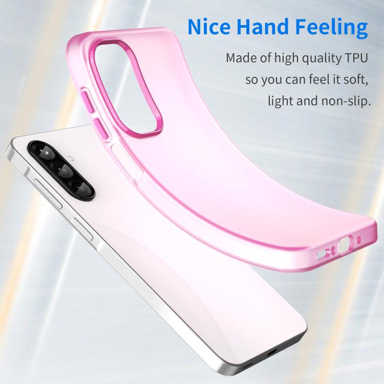 For Samsung Galaxy A26 5G Frosted Translucent TPU Hybrid PC Full Coverage Phone Case