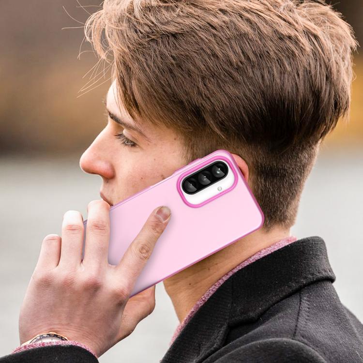 For Samsung Galaxy A26 5G Frosted Translucent TPU Hybrid PC Full Coverage Phone Case