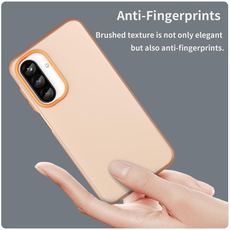 For Samsung Galaxy A26 5G Frosted Translucent TPU Hybrid PC Full Coverage Phone Case