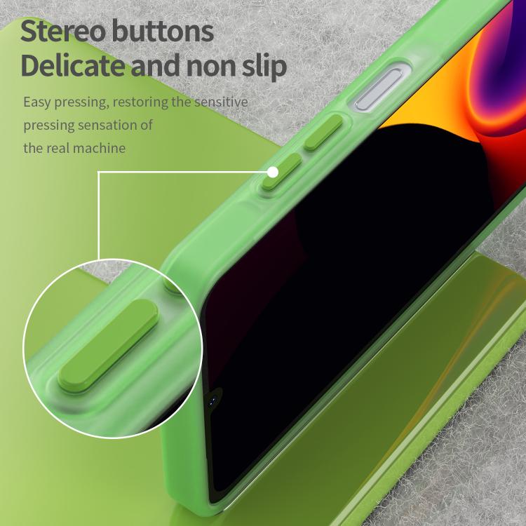 For Samsung Galaxy A06 5G Frosted Translucent TPU Hybrid PC Full Coverage Phone Case
