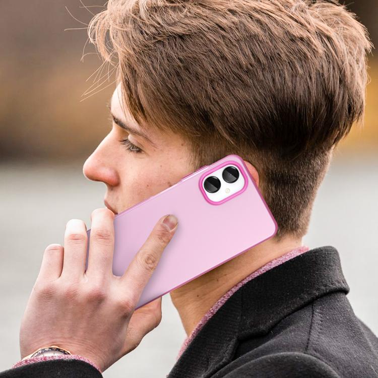 For Samsung Galaxy A06 5G Frosted Translucent TPU Hybrid PC Full Coverage Phone Case