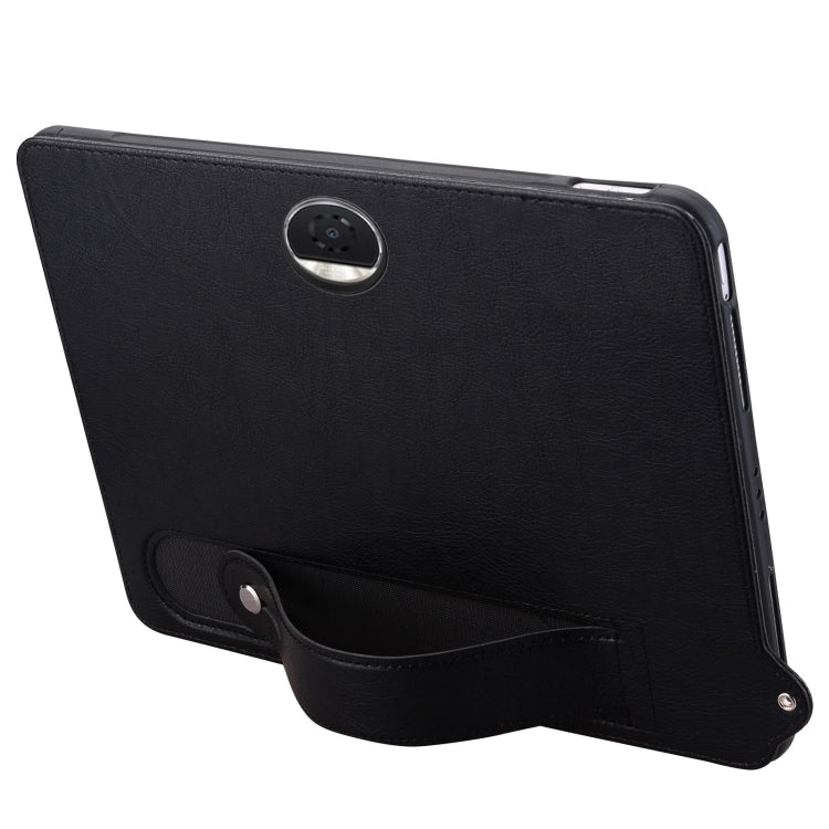 For Honor MagicPad 2 12.3 2024 TPU Leather Back Tablet Case with Wristband