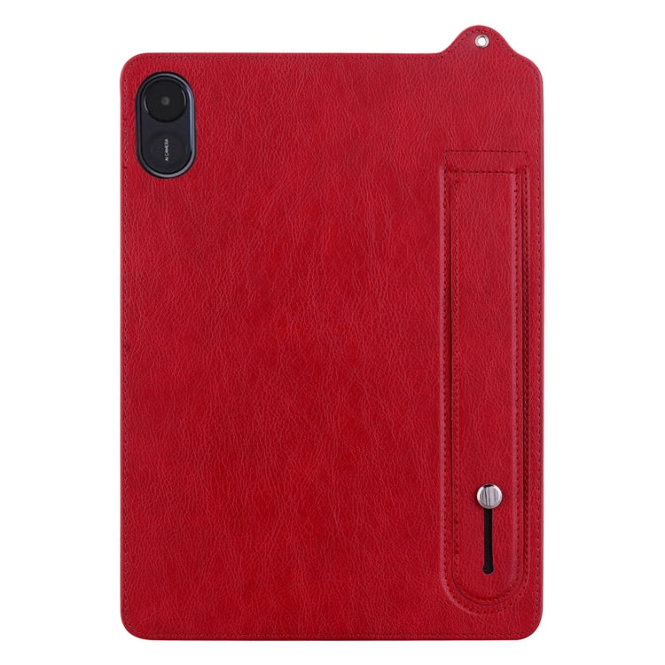For Honor Pad X8 Pro / X9 2023 TPU Leather Back Tablet Case with Wristband